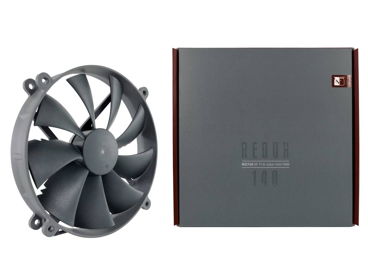 redux 140mm PWM fan mounted to 120mm-3