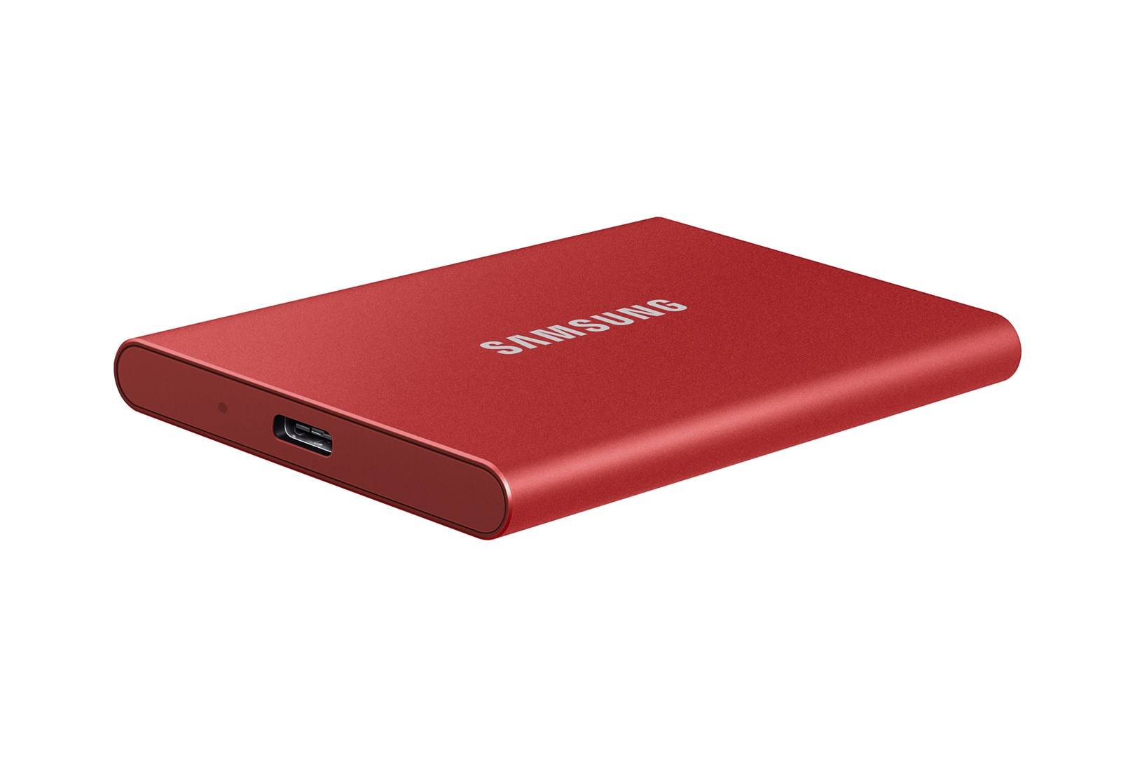 Samsung Portable T7 2 TB Externe SSD USB-A (USB 3.2 Gen 2) Rot PC/Mac MU-PC2T0R/WW-4