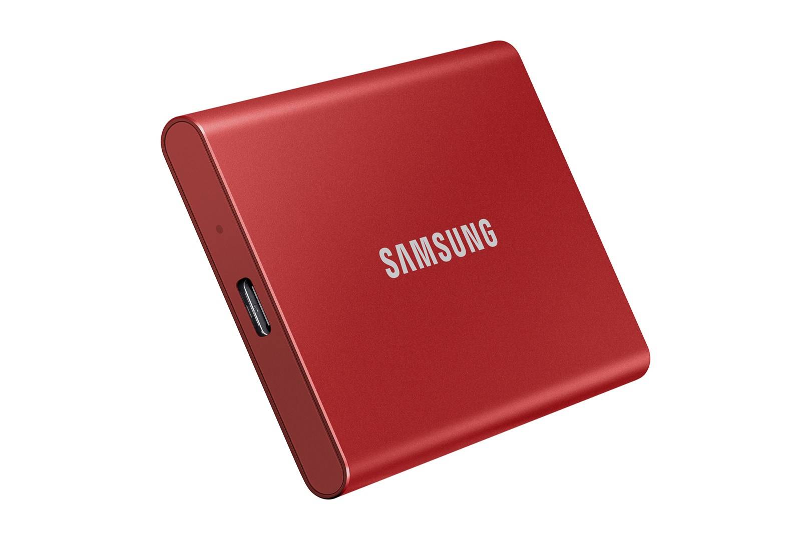 Samsung Portable T7 2 TB Externe SSD USB-A (USB 3.2 Gen 2) Rot PC/Mac MU-PC2T0R/WW-5