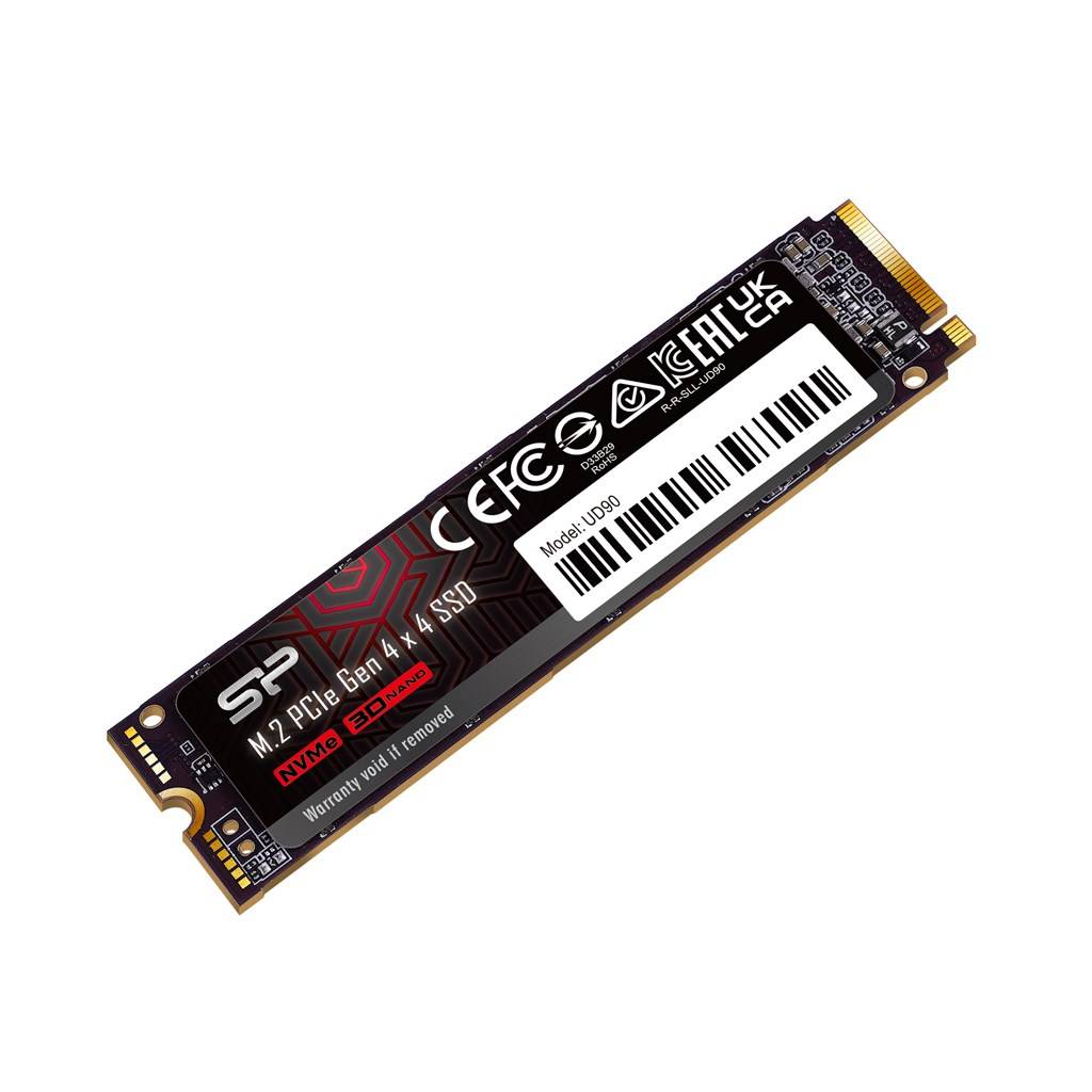 Silicon Power UD90 2000 GB M.2 5000 MB/s TB PCIe Gen 4x4 4800 NVMe 1.4 LDPC E2E-1