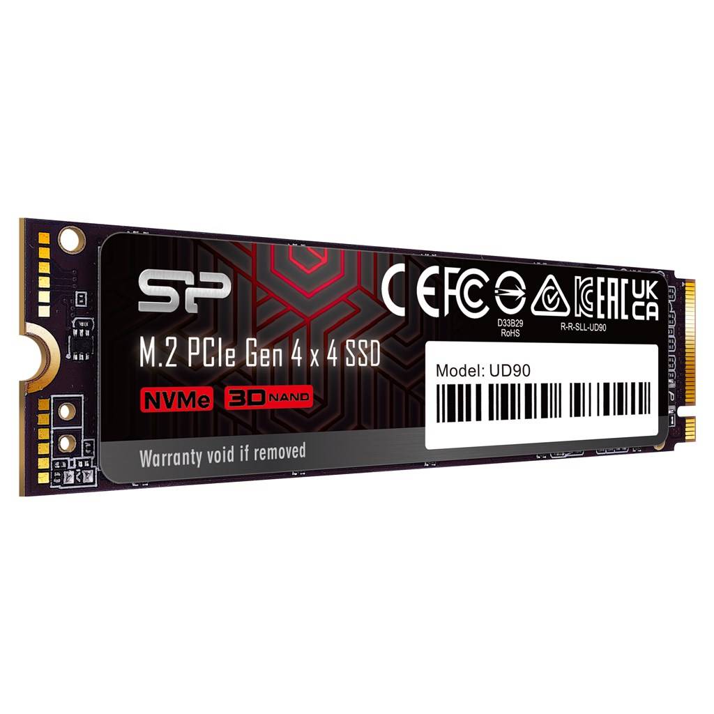 Silicon Power UD90 2000 GB M.2 5000 MB/s TB PCIe Gen 4x4 4800 NVMe 1.4 LDPC E2E-2