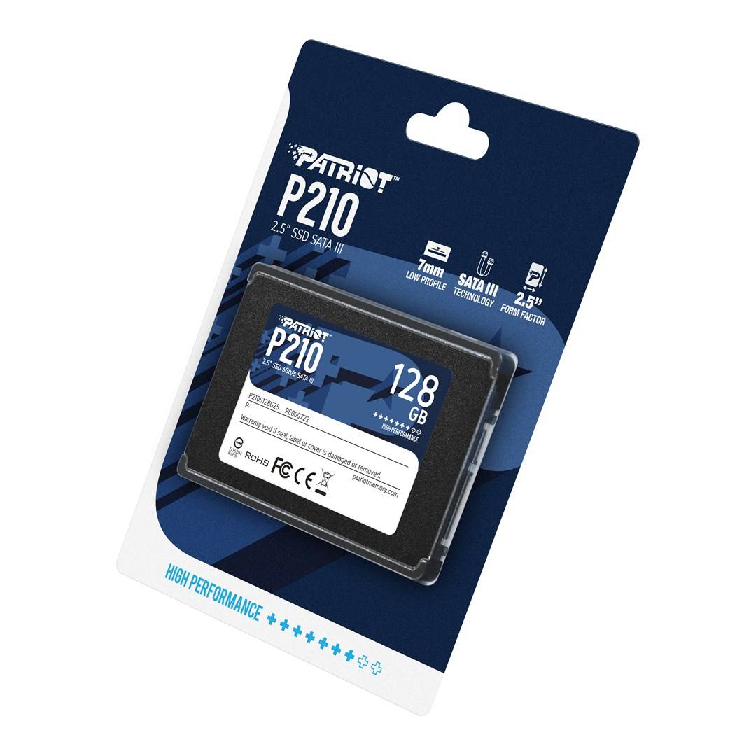Patriot P210 - SSD - 128 GB - intern - 2.5"" (6.4 cm)-5
