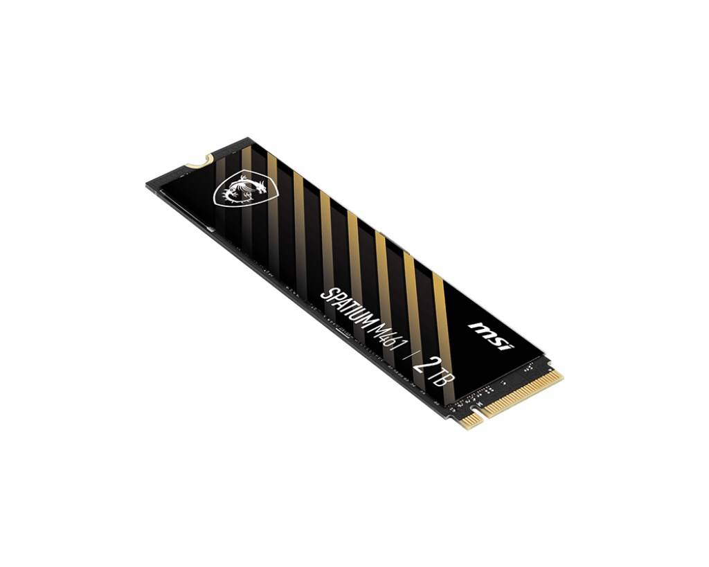 SSD 2TB MSI Spatium M461 (M.2 2280) PCIe Gen4 x4 NVMe Multimedia-Technik Solid State Drives-2