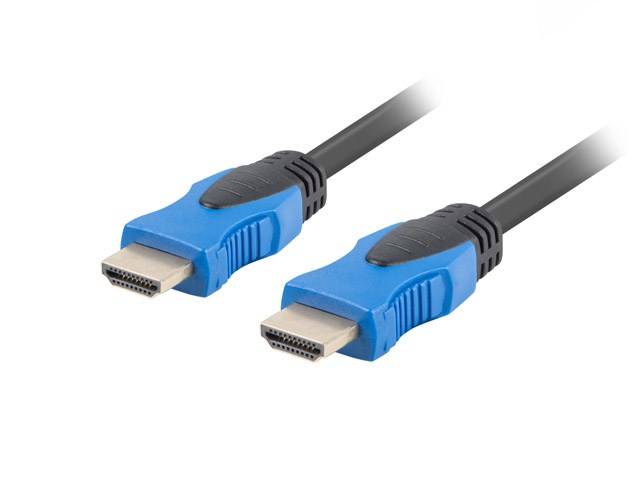 LANBERG HDMI M/M V2.0 Kabel 1,8m 4K massiv Kupfer schwarz Multimedia-Technik HDMI-Kabel-1