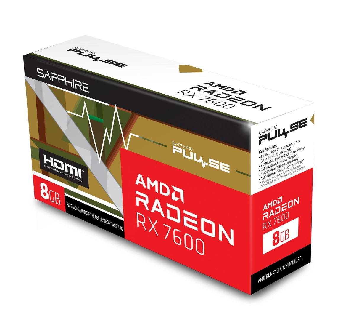 Sapphire Pulse Radeon RX 7600 - Grafikkarten-6