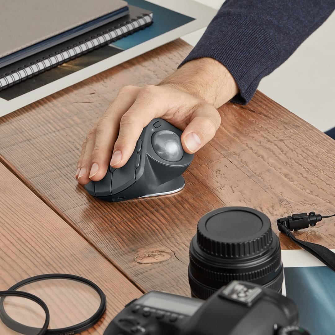 LOGITECH MX Ergo kabelloser Trackball-3