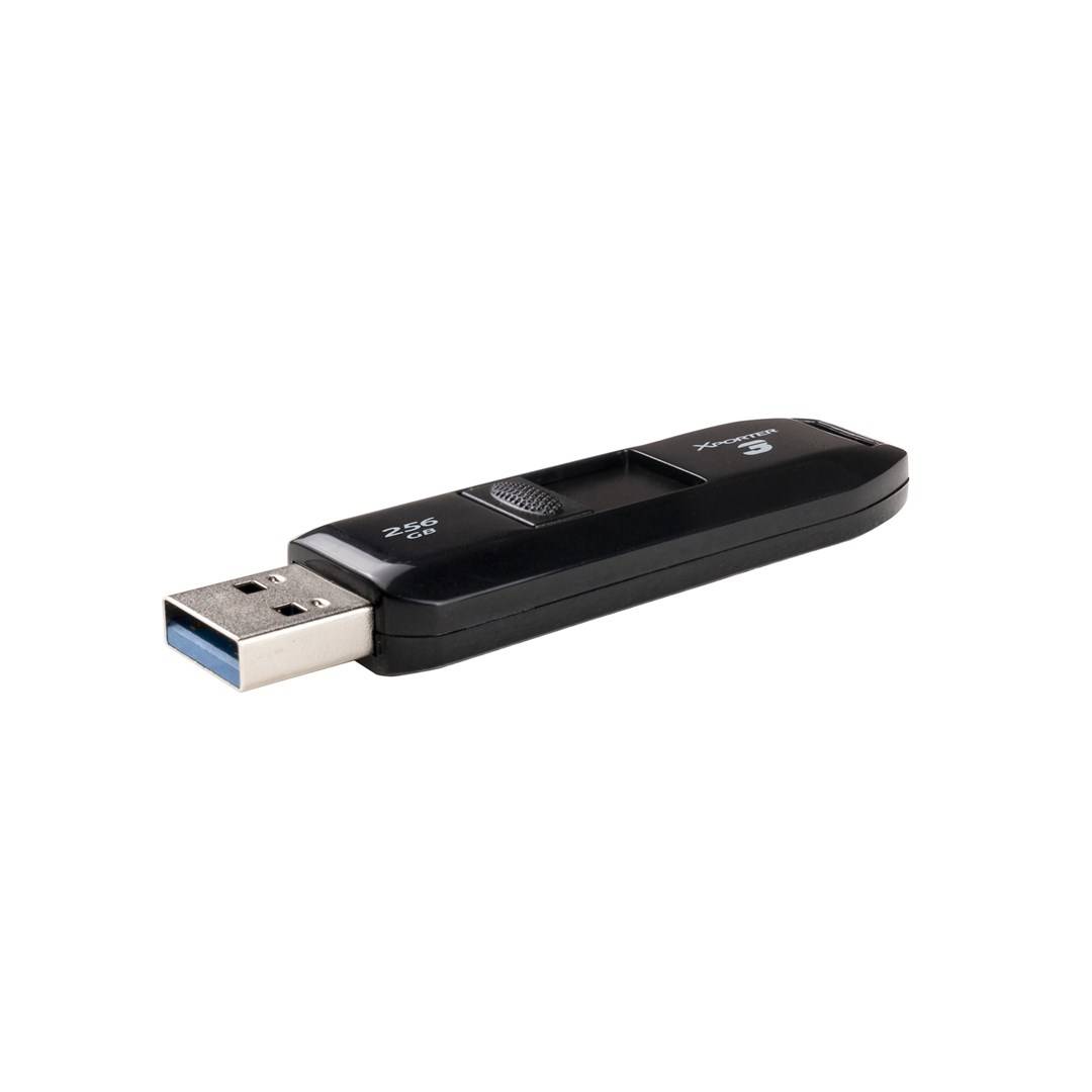 Patriot Memory Xporter 3, 256 GB, USB Typ-A, 3.2 Gen 1 (3.1 Gen 1), Dia, 10 g, Schwarz-1