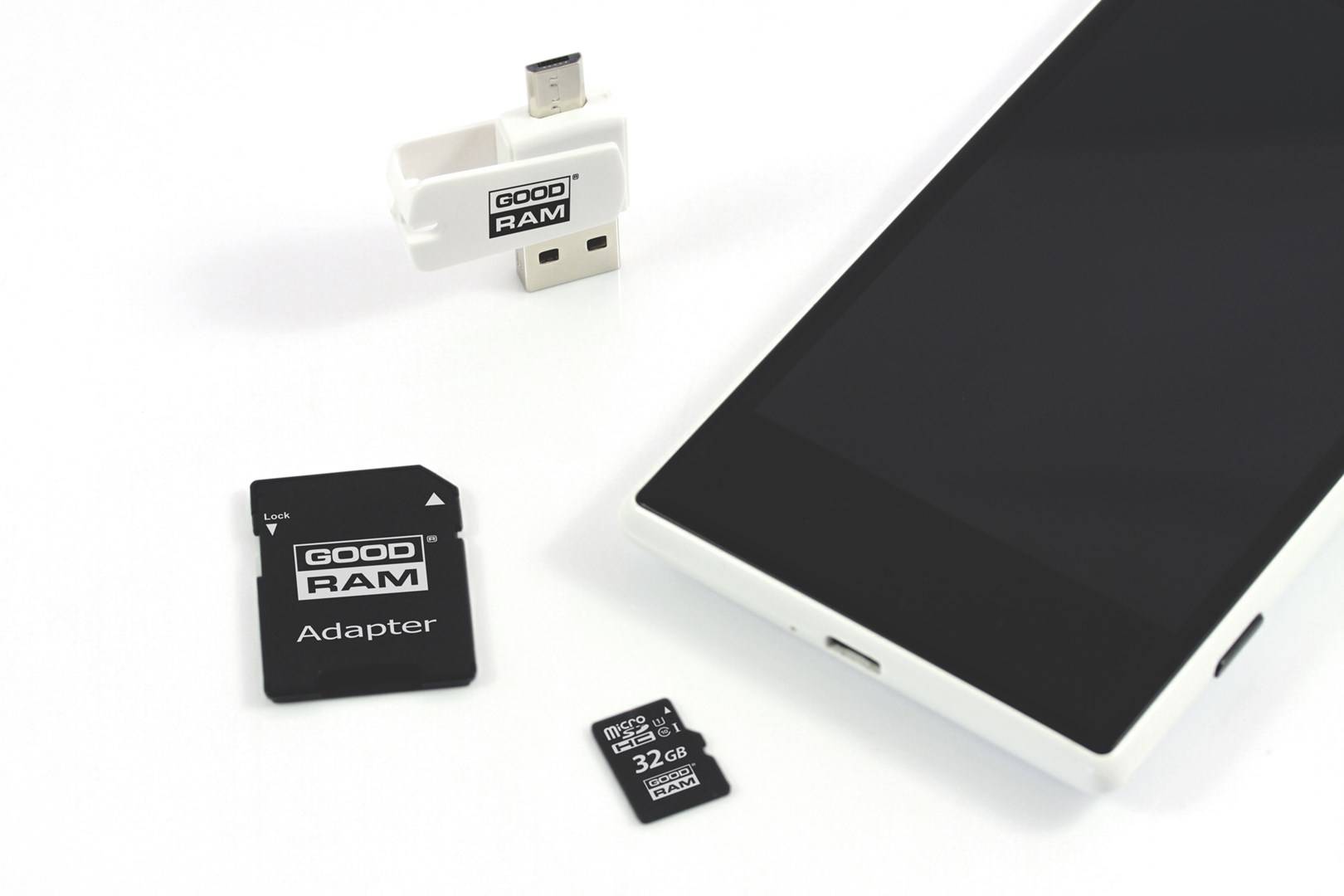 GoodRam M1A4 All in One, 32 GB, MicroSDHC, Class 10, UHS-I, 100 MB/s, 10 MB/s-1