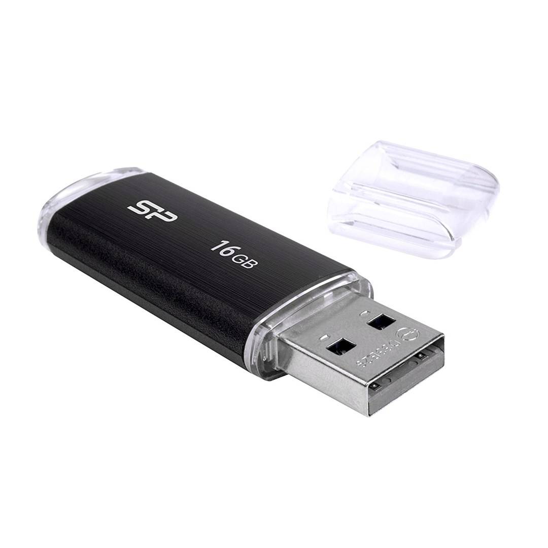 Silicon Power Ultima U02 - USB-Flash-Laufwerk - 16 GB - USB 2.0 - Schwarz-5