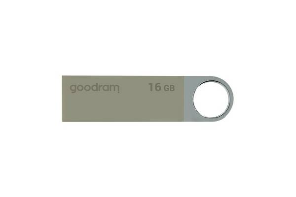 GoodRam UUN2 - 16 GB - USB Typ-A - 2.0 - 20 MB/s - Drehring - SilberMB/s/5 MB/s