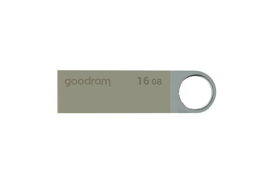 GoodRam UUN2 - 16 GB - USB Typ-A - 2.0 - 20 MB/s - Drehring - SilberMB/s/5 MB/s-1
