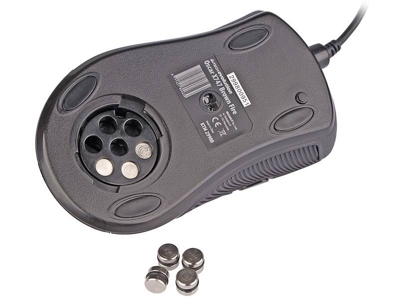 A4TECH Mouse XGame Laser Oscar X747 Brown Fire-2