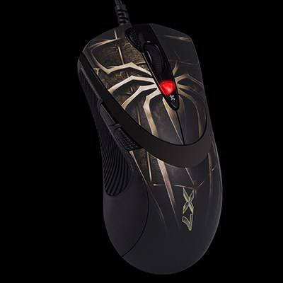 A4TECH Mouse XGame Laser Oscar X747 Brown Fire-3