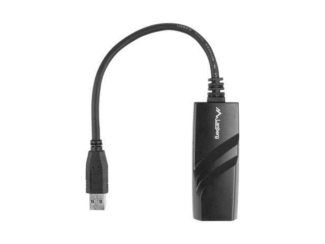 LANBERG USB->RJ45 Netzwerkkarte USB 3.0 1x RJ45 1GB Kabel Multimedia-Technik Netzwerkzubehör-1