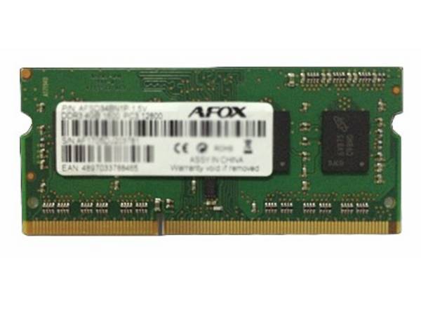 SO-DIMM DDR3 8G 1333MHZ LV 1 35V AFSD38AK1L
