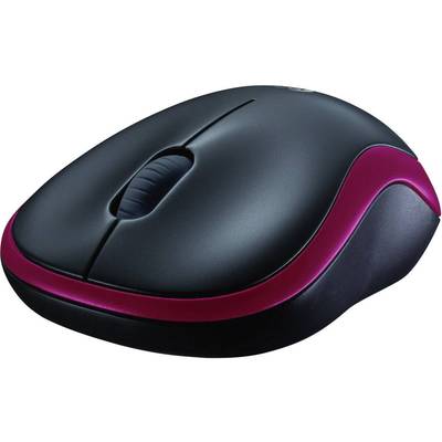 Logitech M185 Maus Funk Optisch Rot 3 Tasten 1000 dpi-6