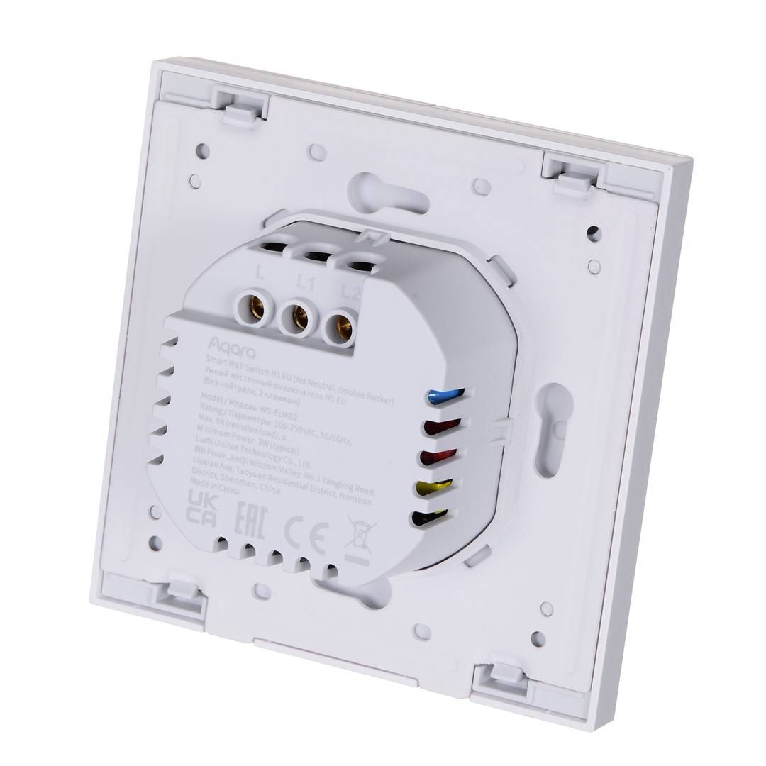 Aqara Wall Double Switch H1 WS-EUK02-1