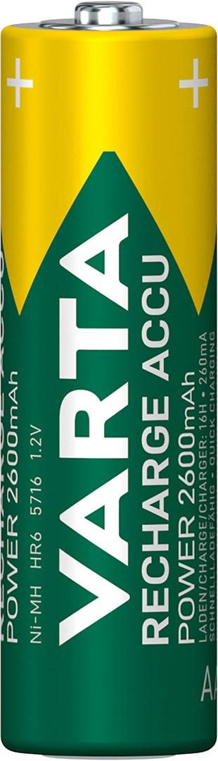 Varta Recharge Accu Power 5716 Mignon AA Akku 4er Blister-5