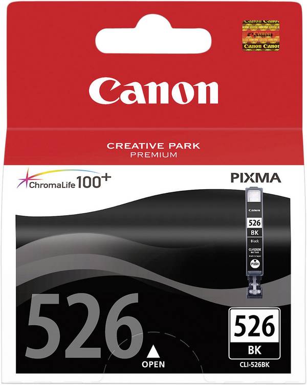 Canon Druckerpatrone CLI-526 BK Original  Schwarz 4540B001
