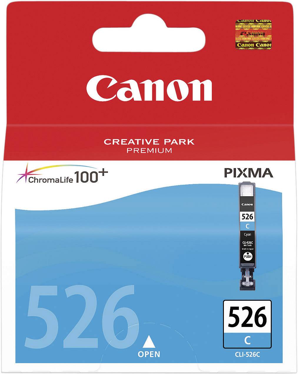 Canon Druckerpatrone CLI-526 C Original Cyan 4541B001