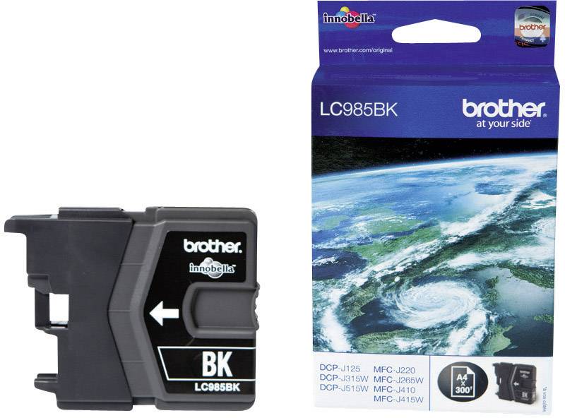 Brother Druckerpatrone LC-985BK Original Schwarz LC-985 BK