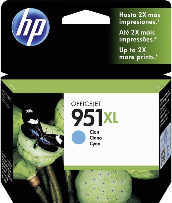 HP 951XL Druckerpatrone  Original Cyan CN046AE Tinte