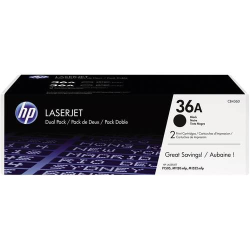 HP Toner 36A Original 2er-Pack Schwarz 2000 Seiten CB436AD