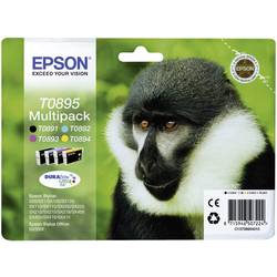 Image of Epson Tinte T0895 Original Kombi-Pack Schwarz, Cyan, Magenta, Gelb C13T08954010