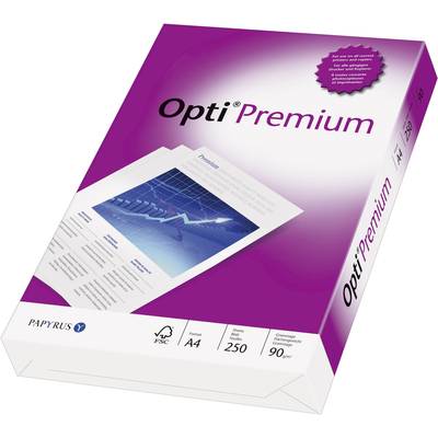Papyrus Opti® Premium 88081821  Universal Druckerpapier DIN A4 90 g/m² 250 Blatt Weiß