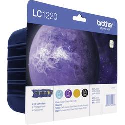 Brother Ink LC-1220 originál černá, azurová, purppurová, žlutá LC1220VALBPDR