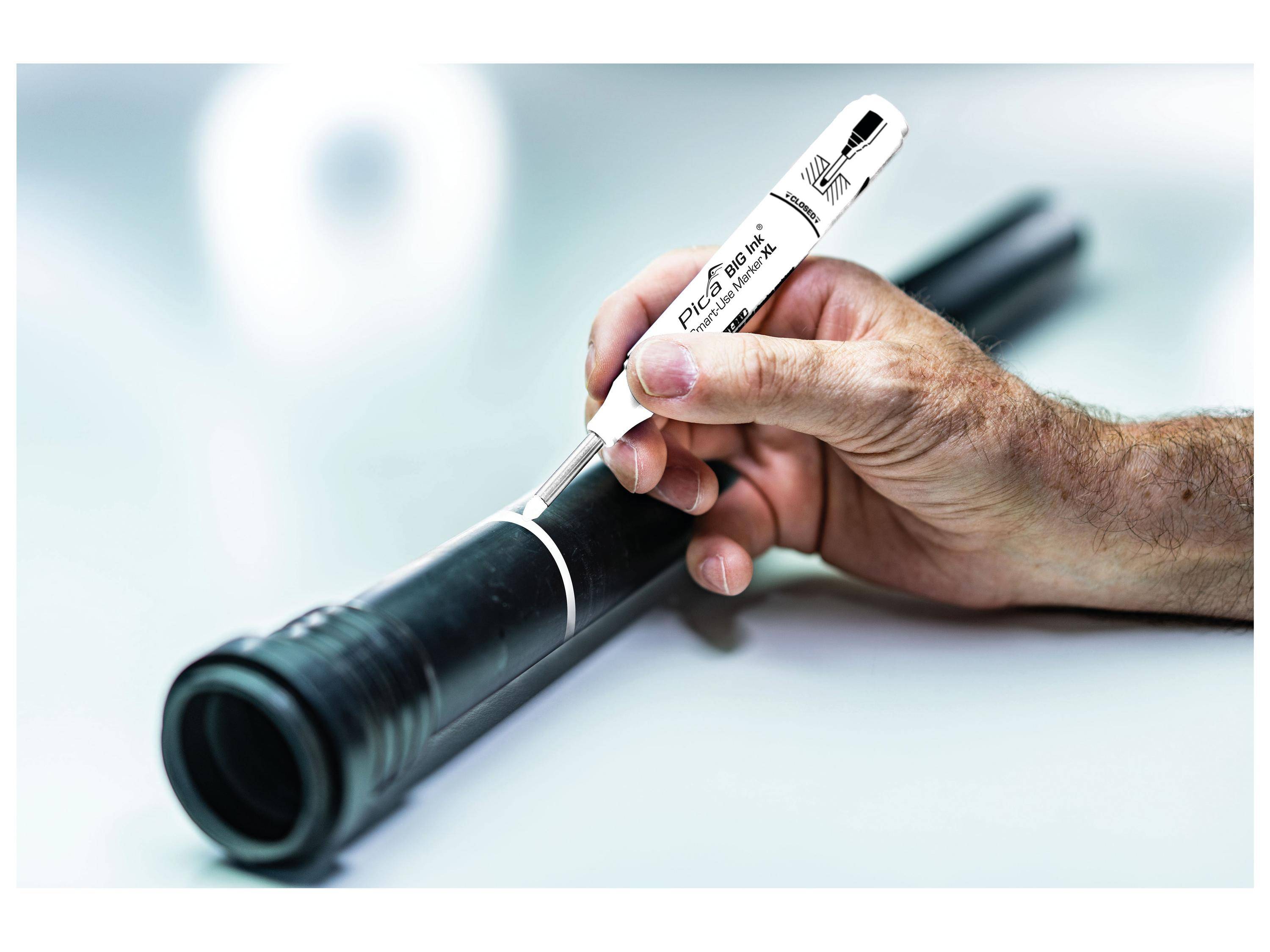 PICA - BIG INK Smart-Use-Marker weiß - SB-4