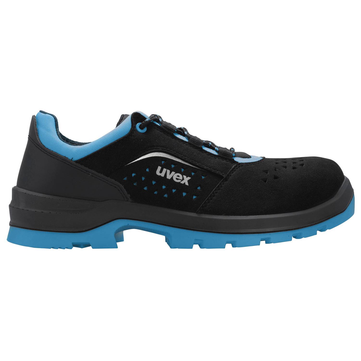 Uvex 2 Xenova Arbeitsschuhe - Sicherheitsschuhe S1 SRC ESD - Blau-Schwarz - 38-4