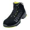 Uvex 1 Arbeitsstiefel - S2-Sicherheitsstiefel S1 SRC ESD - Lime-Schwarz - 47