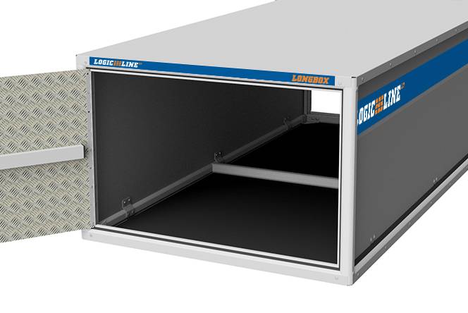 LogicLine Europe Bodenplatte inkl. Antirutschmatte für LongBox LB-210-0