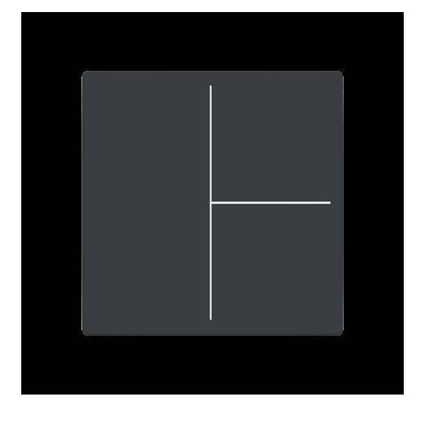 Busch-Jaeger Abdeckung, 3-fach für Keypad LFW/A.3.63.11-81-0