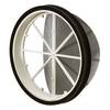Helios Verschlussklappe RVE 80 luftdicht, DN 80, MS 0,5/1,0