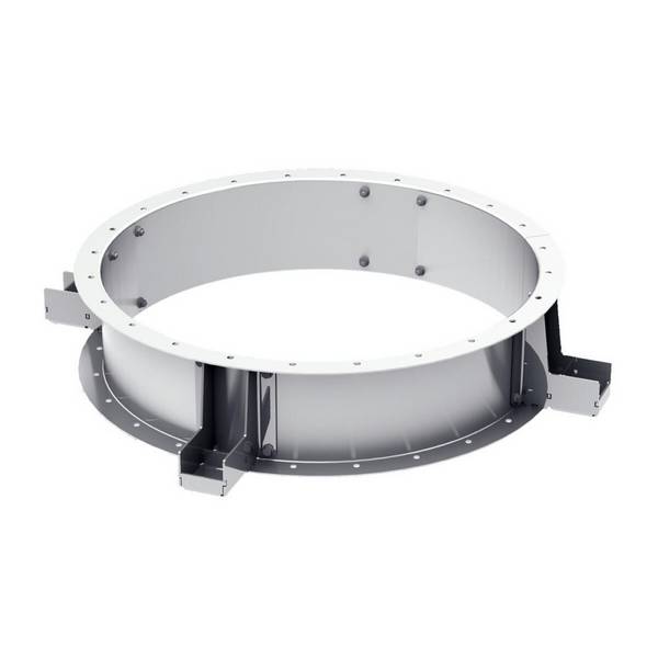 Helios MRV 450 Montagering f. Ventilat. - zur vertikalen Befestigung geschraubt - 01761