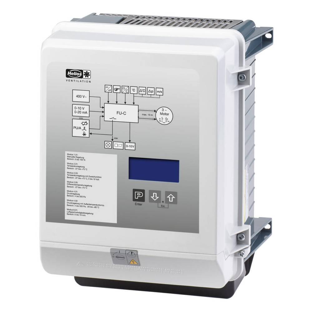 Helios FU-C 25 Frequenzumrichter - Comfort 400V 3PH 50/60HZ 25A - 05464