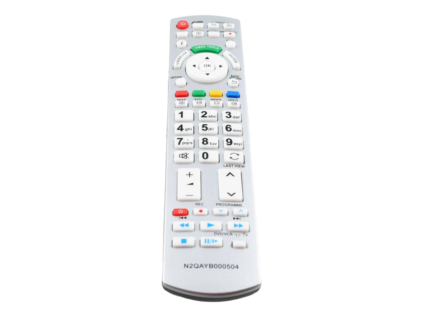 azurano Fernbedienung für PANASONIC N2QAYB000504 - Ersetzt auch N2QAYB000505, N2QAYB000506, N2QAYB000673, N2QAYB000785,-1