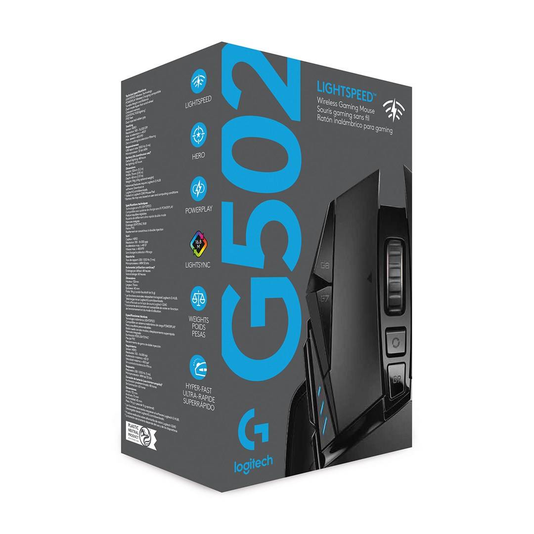 Logitech Gaming Mouse G502 (Hero) - Maus - USB, LIGHTSPEED-5