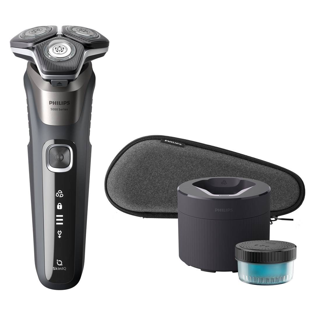 Philips shaver Series 5000 S5887/50 Wet and dry electric with 3Grau-0