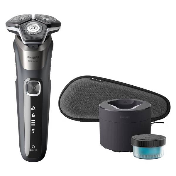 Philips shaver Series 5000 S5887/50 Wet and dry electric with 3Grau