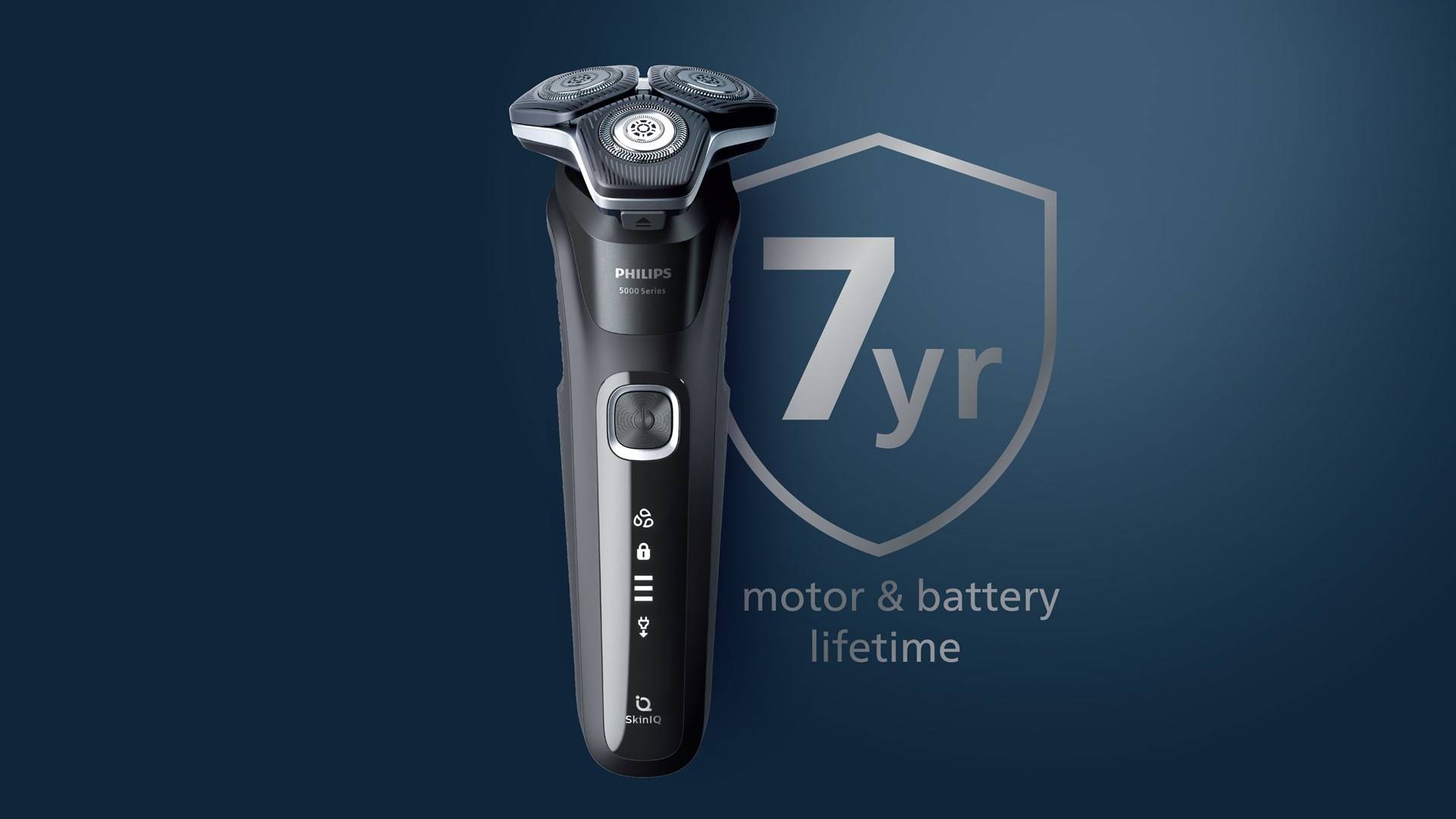 Philips shaver Series 5000 S5887/50 Wet and dry electric with 3Grau-1
