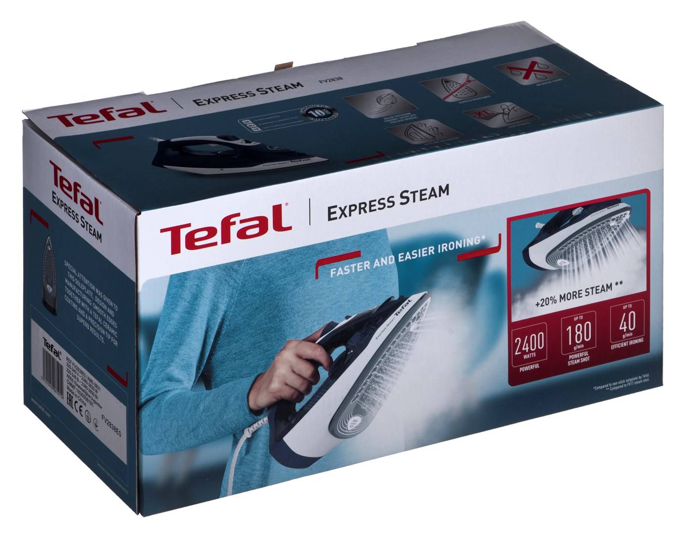 Tefal Express Steam FV2838E0 - Dampfbügeleisen-3