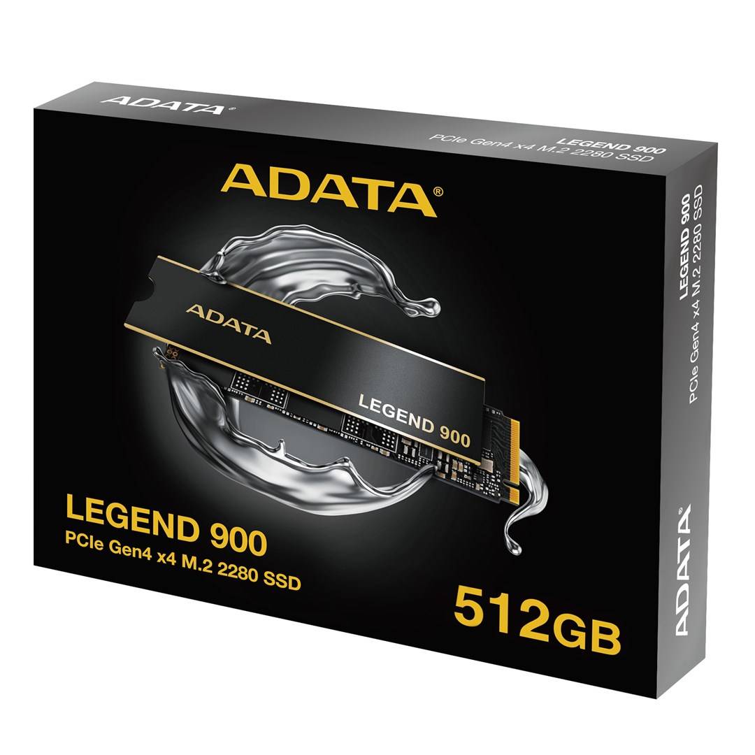 ADATA Legend 900 - SSD - 512 GB - intern - M.2 2280 - PCI Express 5.0 x4 (NVMe)-6
