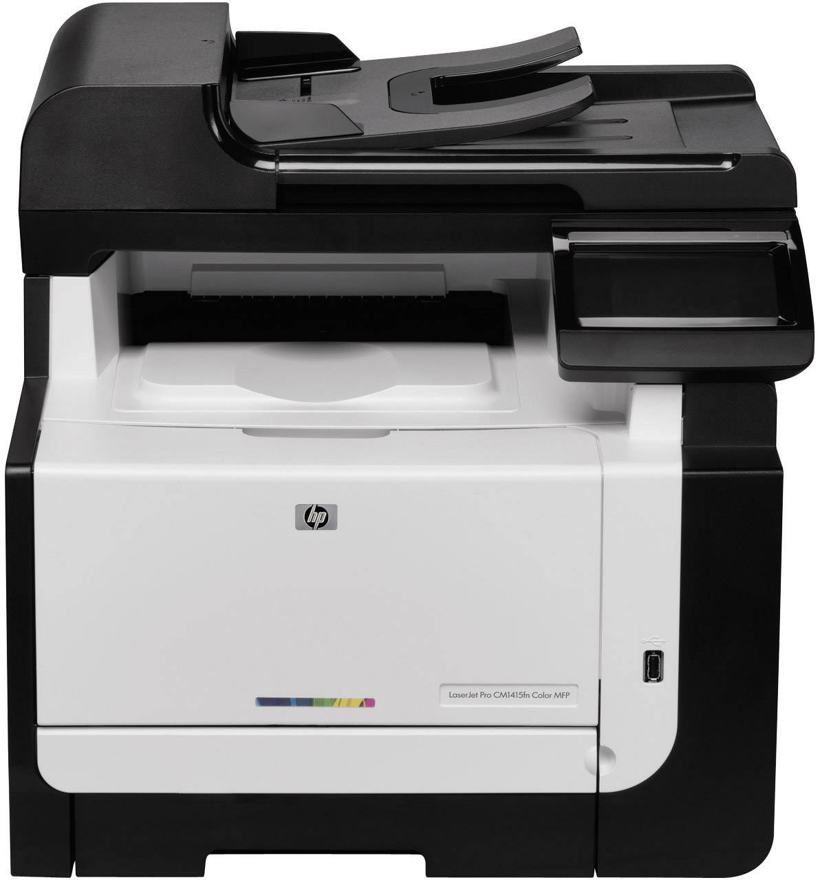 HP LaserJet Pro CM1415FN Farblaserdrucker Multifunktion 4in1 USB LAN   Hp Laserjet Pro Cm1415fn Farblaserdrucker Multifunktion 4in1 Usblanadf Druckerkopiererscannerfax 