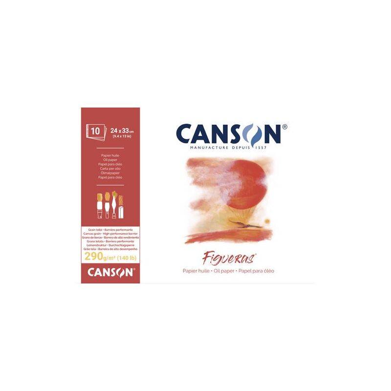 CANSON Zeichenpapierblock "Figueras", 297 x 420 mm, 290 g/qm-0