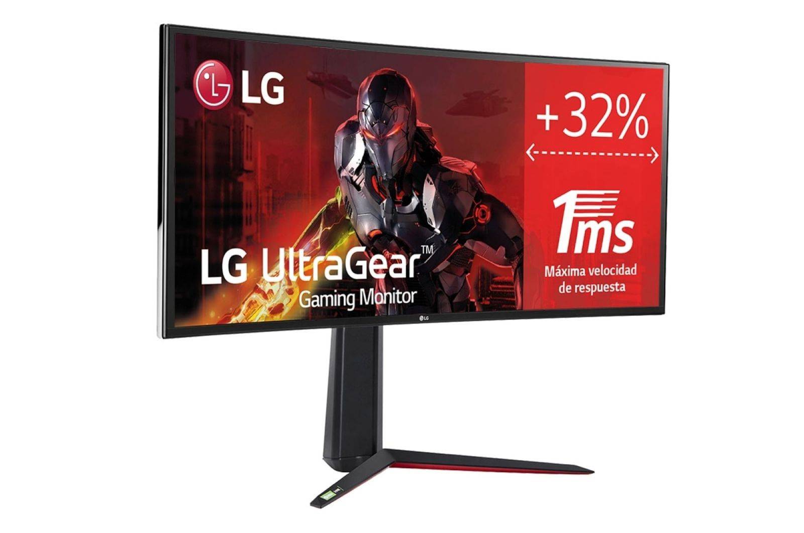 86,72cm/34" (3440x1440) 34GN850P-B UWQHD Gaming gebogen 144 Hz Nano IPS USB Hub 3.0 21:9 DP 1ms-2
