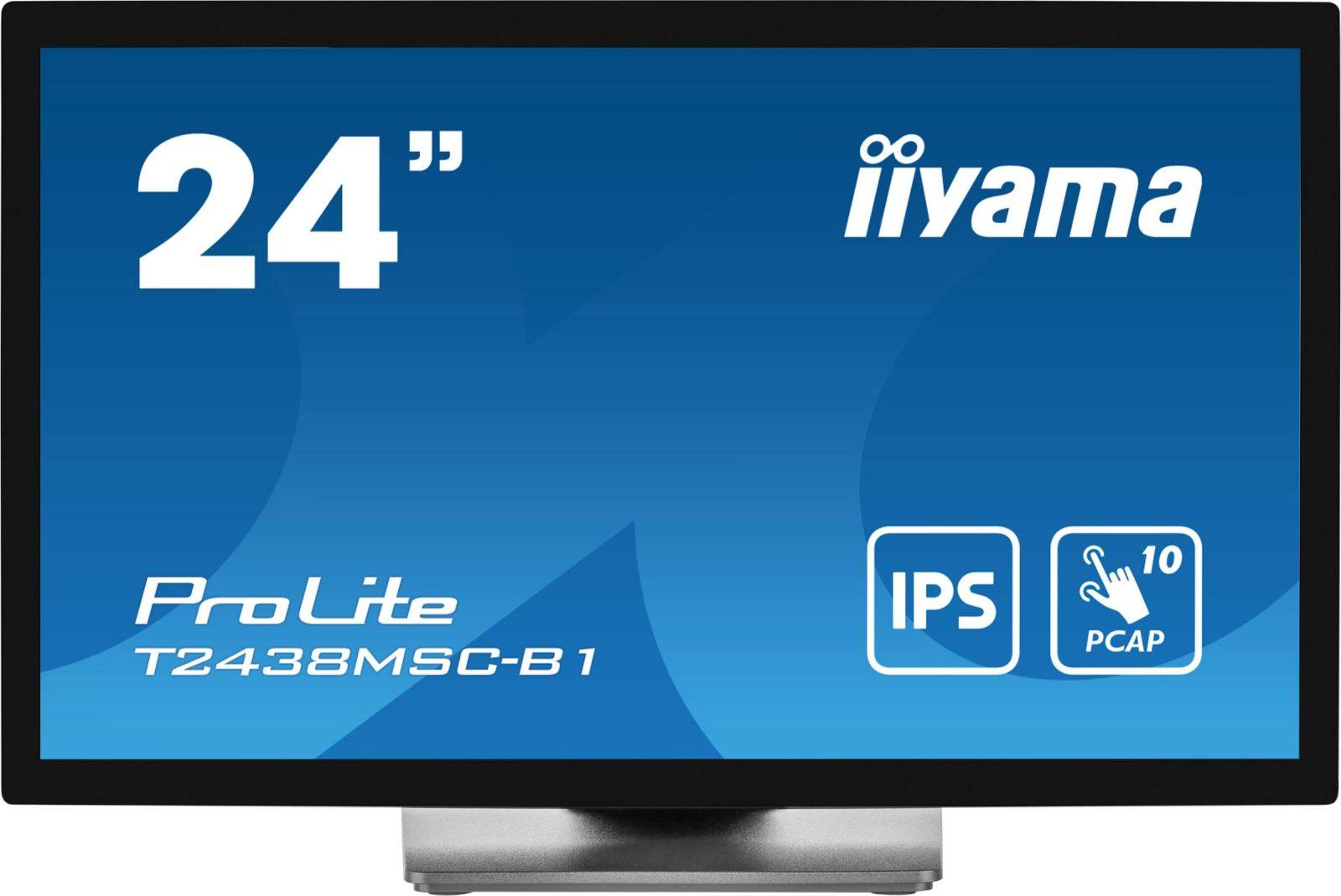 Iiyama ProLite T2438MSC-B1 - LED-Monitor - 61 cm (24") - (23.8" sichtbar) - Touc-0