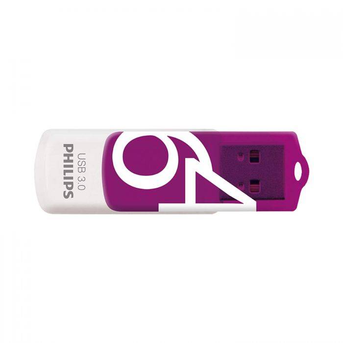 Philips USB-Stick Vivid 3.0 lila, weiß 64 GB, 3 St. - 128 GB-1